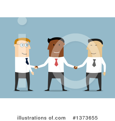 Royalty-Free (RF) Businessman Clipart Illustration by Vector Tradition SM - Stock Sample #1373655