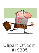 Businessman Clipart #19305 by Hit Toon