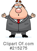 Businessman Clipart #215275 by Cory Thoman