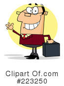 Businessman Clipart #223250 by Hit Toon