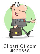 Businessman Clipart #230658 by Hit Toon