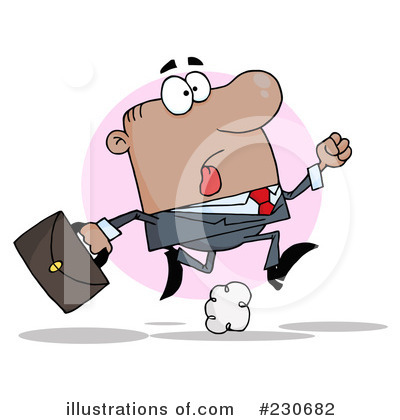 Royalty-Free (RF) Businessman Clipart Illustration by Hit Toon - Stock Sample #230682