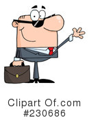 Businessman Clipart #230686 by Hit Toon