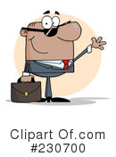 Businessman Clipart #230700 by Hit Toon