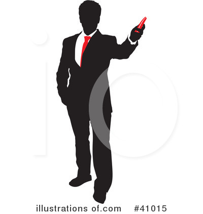 Royalty-Free (RF) Businessman Clipart Illustration by Paulo Resende - Stock Sample #41015