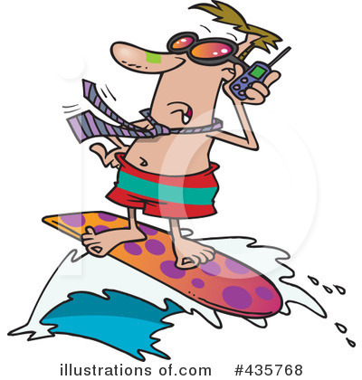 Surfer Clipart #435768 by toonaday