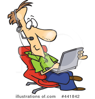 Laptop Clipart #441842 by toonaday