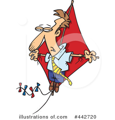 Kite Clipart #442720 by toonaday
