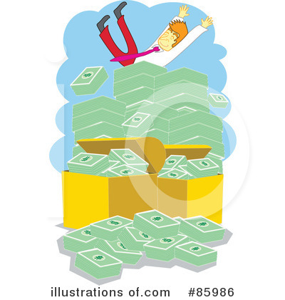 Royalty-Free (RF) Businessman Clipart Illustration by mayawizard101 - Stock Sample #85986