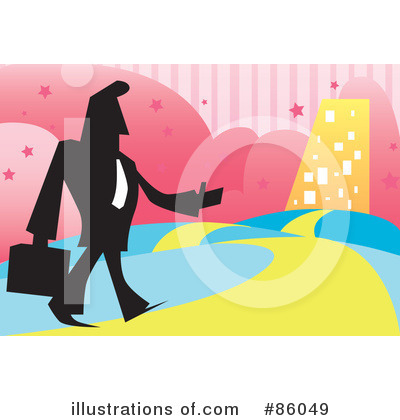 Royalty-Free (RF) Businessman Clipart Illustration by mayawizard101 - Stock Sample #86049