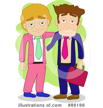Royalty-Free (RF) Businessman Clipart Illustration by mayawizard101 - Stock Sample #86166