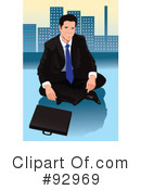 Businessman Clipart #92969 by mayawizard101