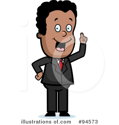 Black Businessman Clipart #94573 by Cory Thoman