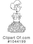 Businesswoman Clipart #1044199 by toonaday