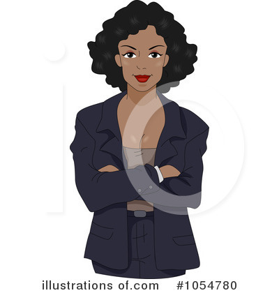 Royalty-Free (RF) Businesswoman Clipart Illustration by BNP Design Studio - Stock Sample #1054780