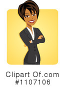 Businesswoman Clipart #1107106 by Amanda Kate
