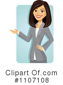 Businesswoman Clipart #1107108 by Amanda Kate