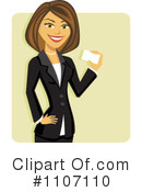 Businesswoman Clipart #1107110 by Amanda Kate