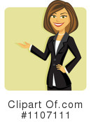 Businesswoman Clipart #1107111 by Amanda Kate