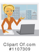 Businesswoman Clipart #1107309 by Amanda Kate