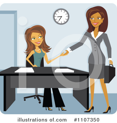 Office Clipart #1107350 by Amanda Kate