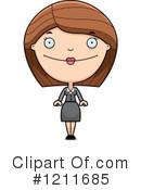 Businesswoman Clipart #1211685 by Cory Thoman