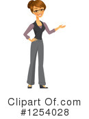 Businesswoman Clipart #1254028 by Amanda Kate