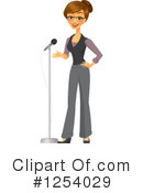 Businesswoman Clipart #1254029 by Amanda Kate