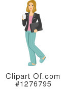 Businesswoman Clipart #1276795 by BNP Design Studio