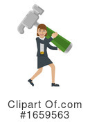 Businesswoman Clipart #1659563 by AtStockIllustration