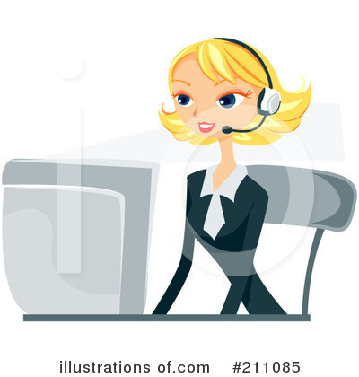Secretary Clipart #211085 by BNP Design Studio