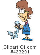 Businesswoman Clipart #433291 by toonaday