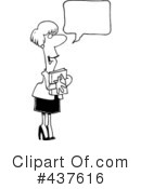 Businesswoman Clipart #437616 by toonaday