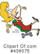 Businesswoman Clipart #438075 by toonaday