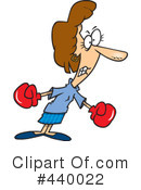 Businesswoman Clipart #440022 by toonaday