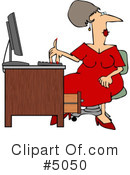 Businesswoman Clipart #5050 by djart