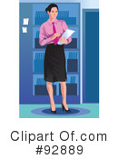 Businesswoman Clipart #92889 by mayawizard101