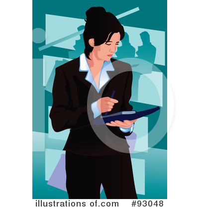 Businesswoman Clipart #93048 by mayawizard101