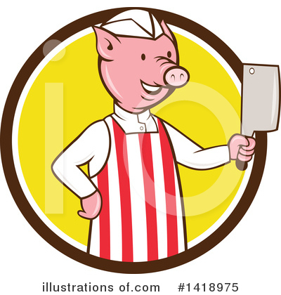 Pig Clipart #1418975 by patrimonio