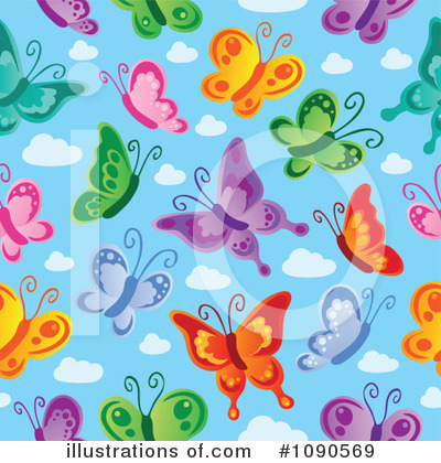 Butterfly Clipart #1090569 by visekart