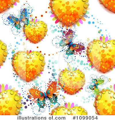 Royalty-Free (RF) Butterflies Clipart Illustration by merlinul - Stock Sample #1099054