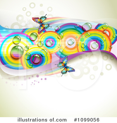 Royalty-Free (RF) Butterflies Clipart Illustration by merlinul - Stock Sample #1099056