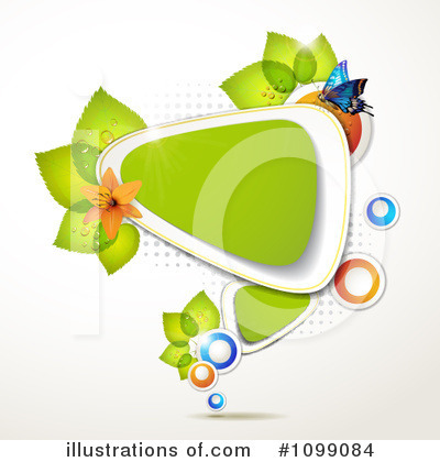 Royalty-Free (RF) Butterflies Clipart Illustration by merlinul - Stock Sample #1099084