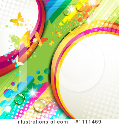 Rainbow Background Clipart #1111469 by merlinul