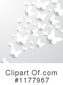 Butterflies Clipart #1177967 by vectorace