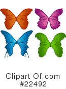 Butterflies Clipart #22492 by Tonis Pan