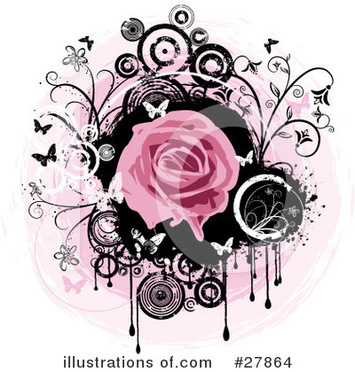 Rose Clipart #27864 by KJ Pargeter