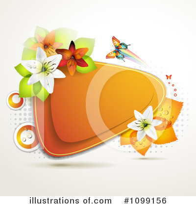 Royalty-Free (RF) Butterfly Background Clipart Illustration by merlinul - Stock Sample #1099156