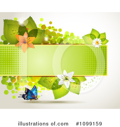 Royalty-Free (RF) Butterfly Background Clipart Illustration by merlinul - Stock Sample #1099159
