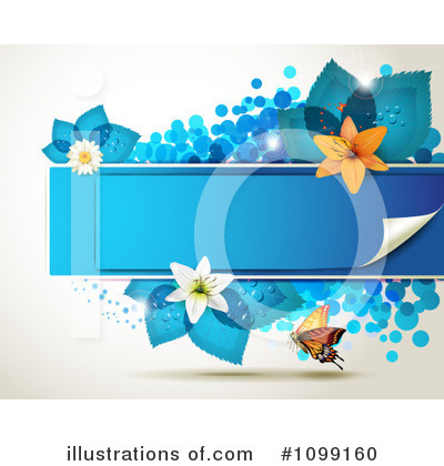 Royalty-Free (RF) Butterfly Background Clipart Illustration by merlinul - Stock Sample #1099160